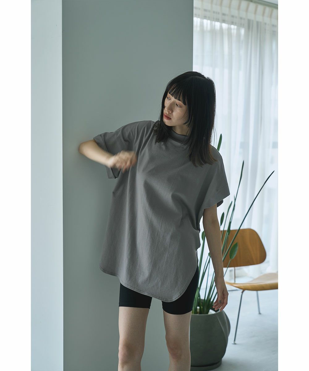 【SALE】ASYMMETRY SLEEVE TEE