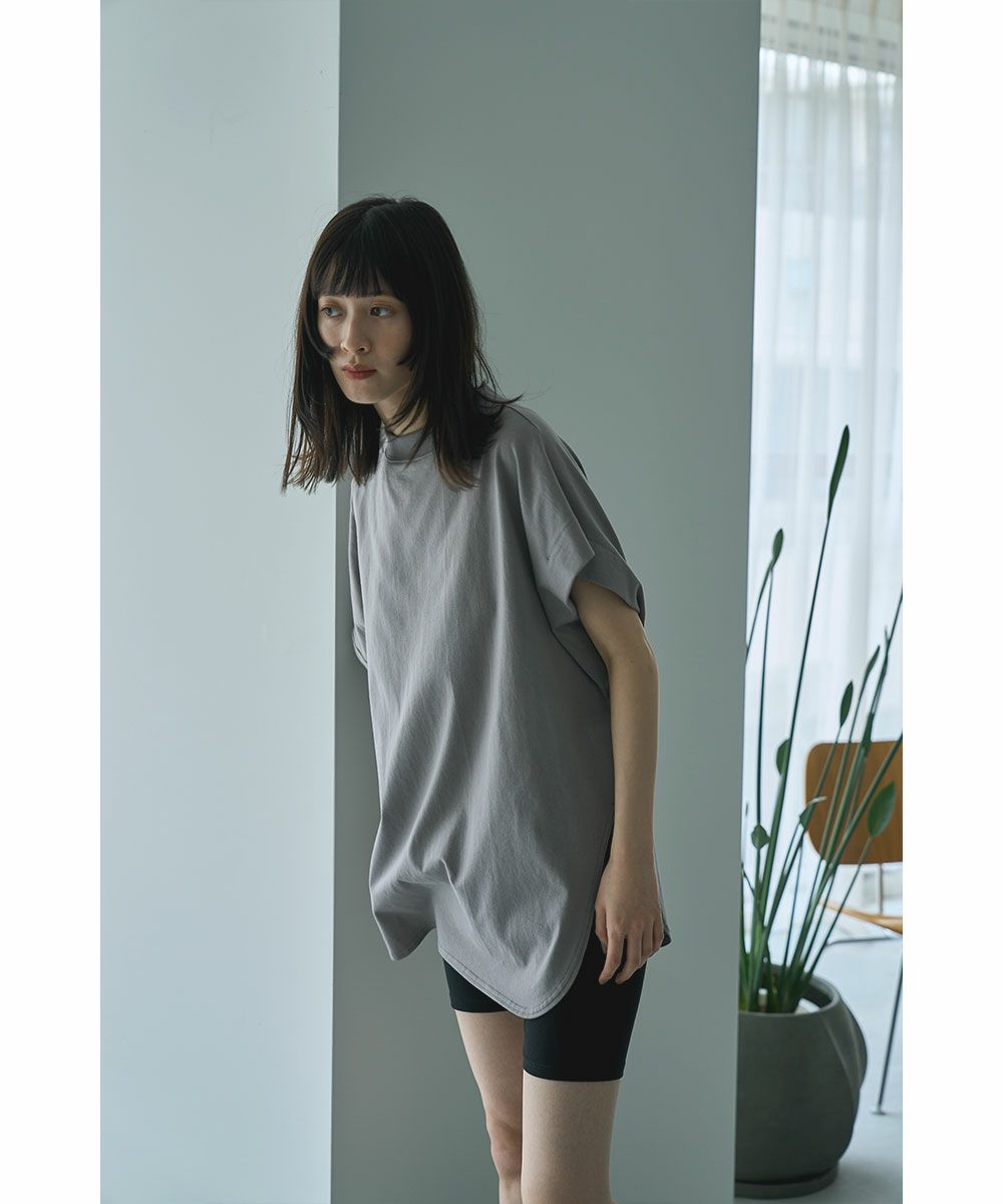【SALE】ASYMMETRY SLEEVE TEE