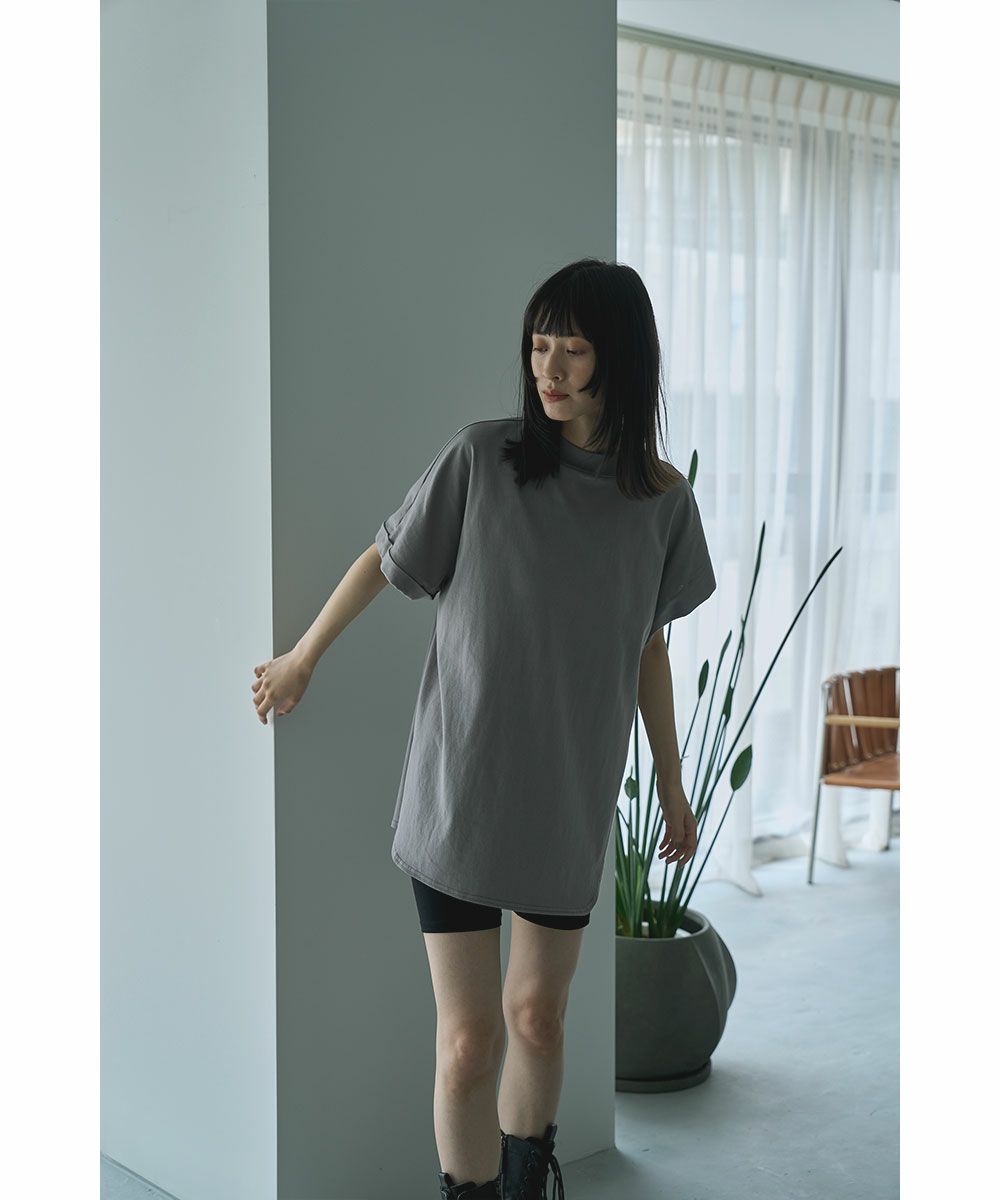 【SALE】ASYMMETRY SLEEVE TEE