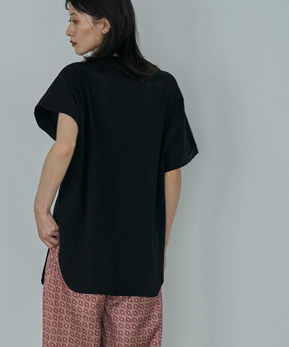 【SALE】ASYMMETRY SLEEVE TEE