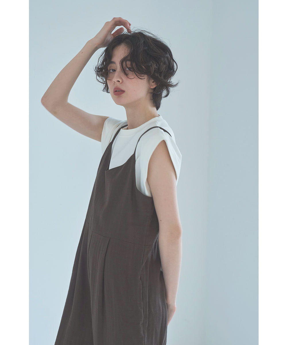 【SALE】HERRINGBONE SALOPETTE