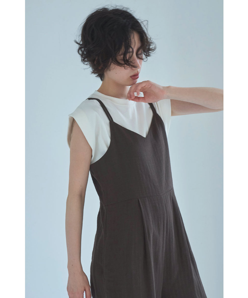 【SALE】HERRINGBONE SALOPETTE