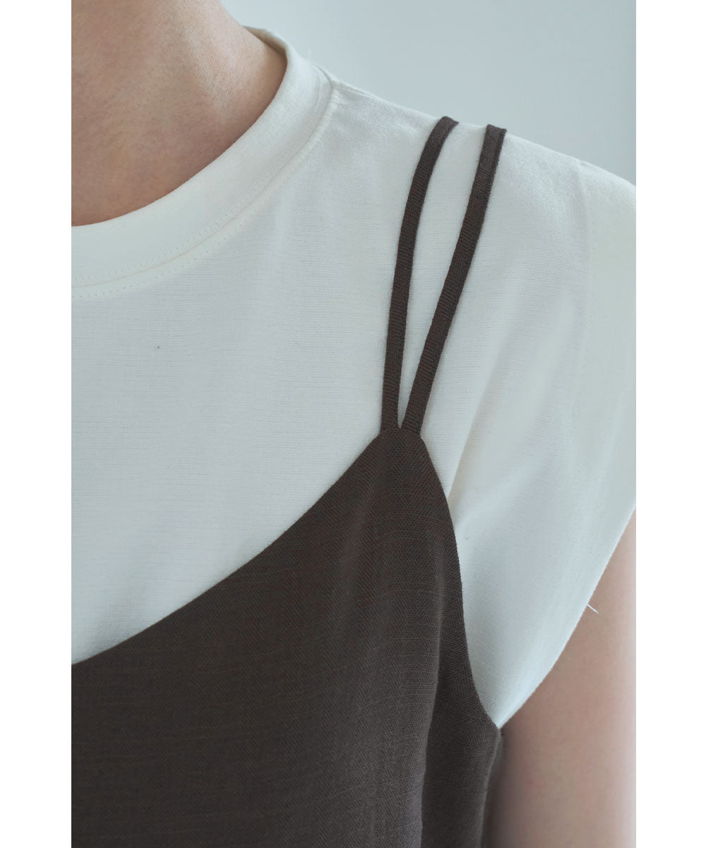 【SALE】HERRINGBONE SALOPETTE