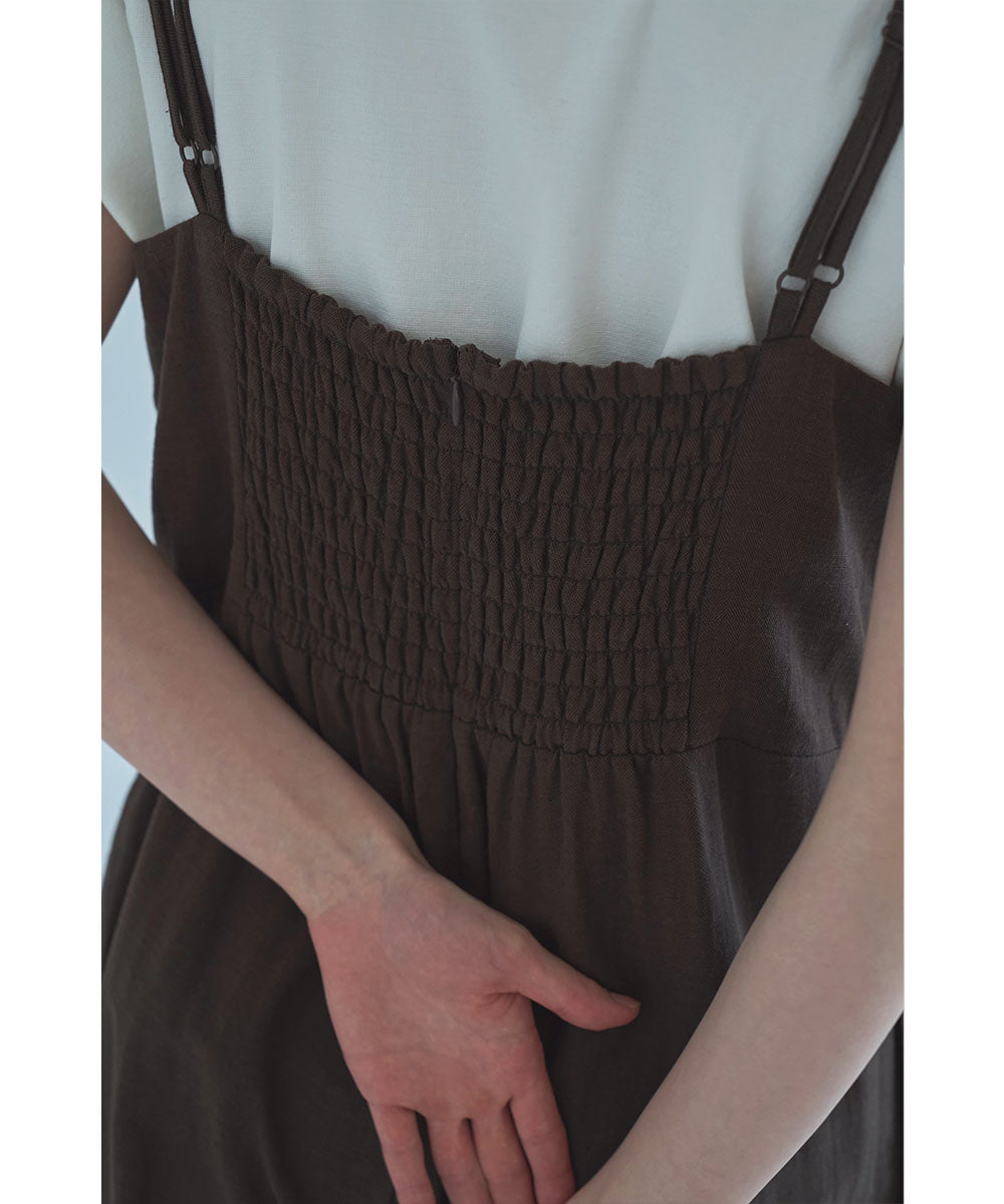 【SALE】HERRINGBONE SALOPETTE
