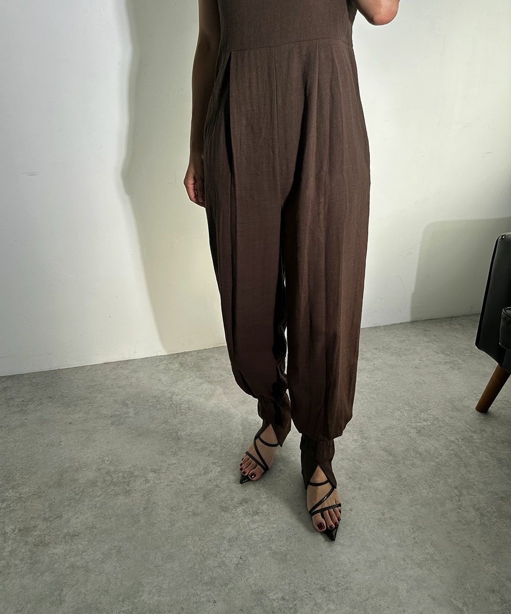 【SALE】HERRINGBONE SALOPETTE
