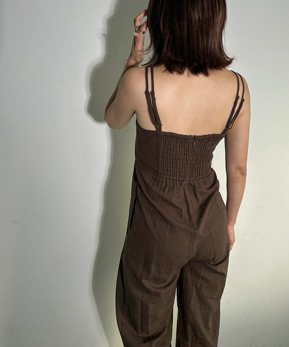 【SALE】HERRINGBONE SALOPETTE