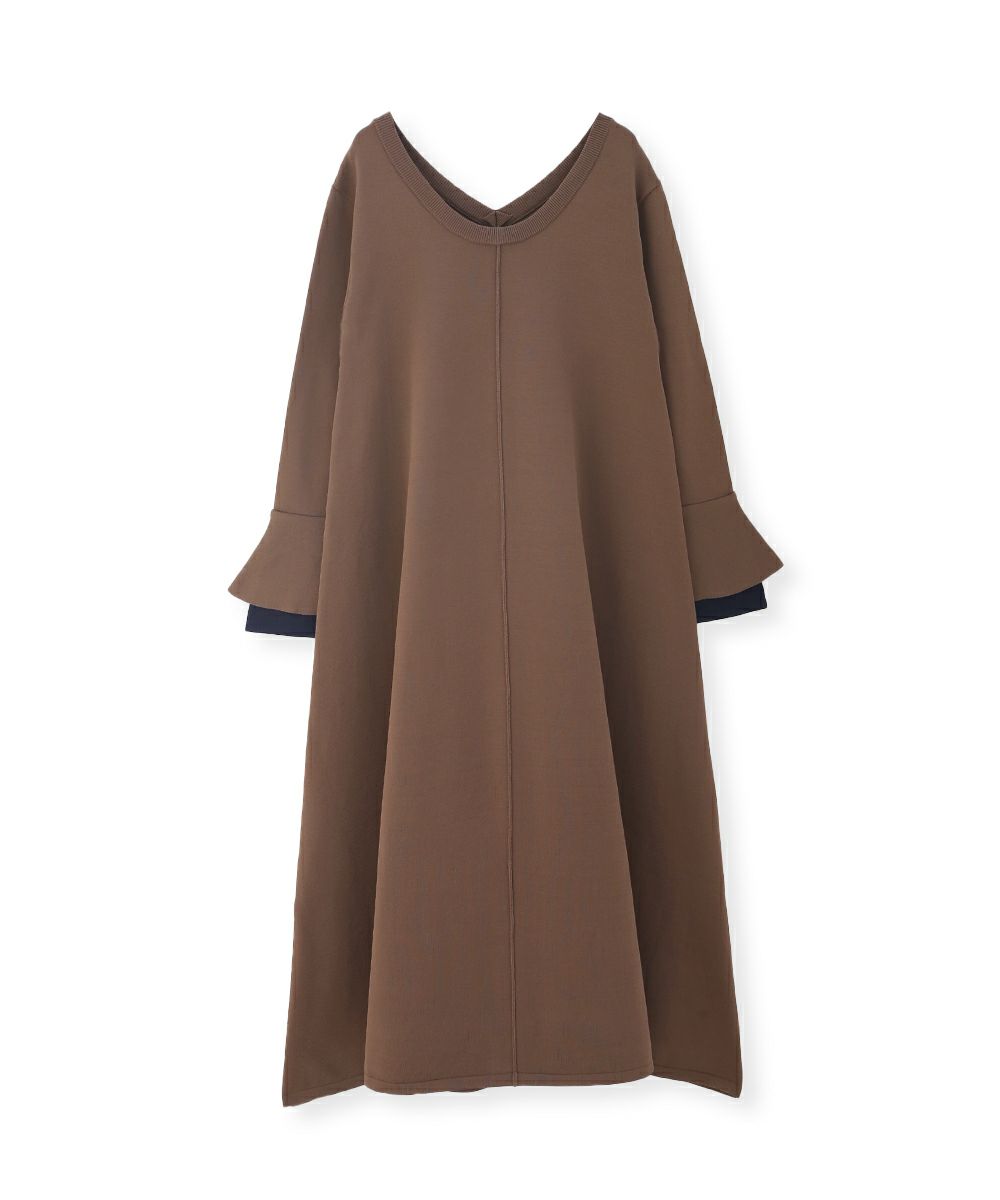 【SALE】BELLSLEEVE KNIT ONEPIECE
