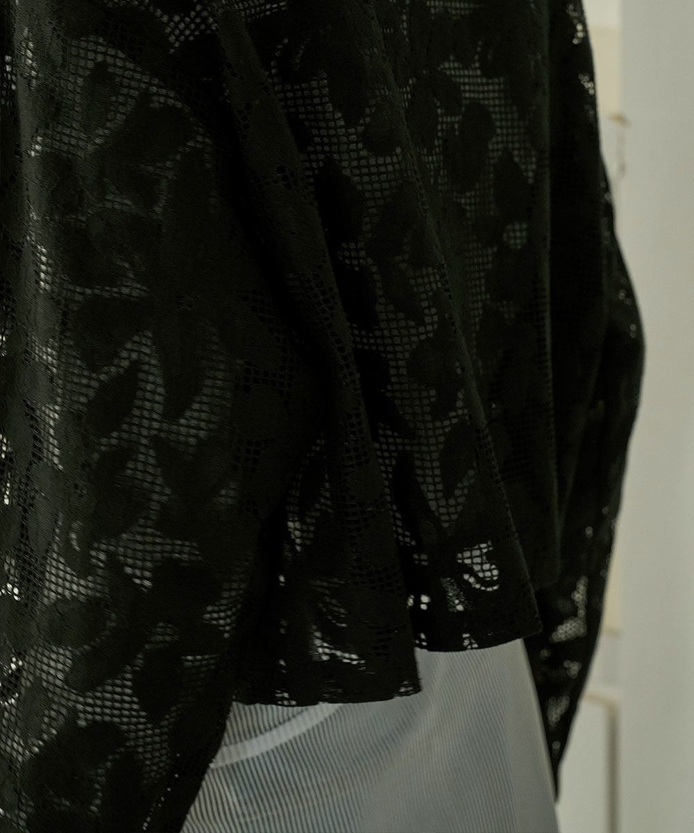 【SALE】EMBROIDERY LACE CARDIGAN