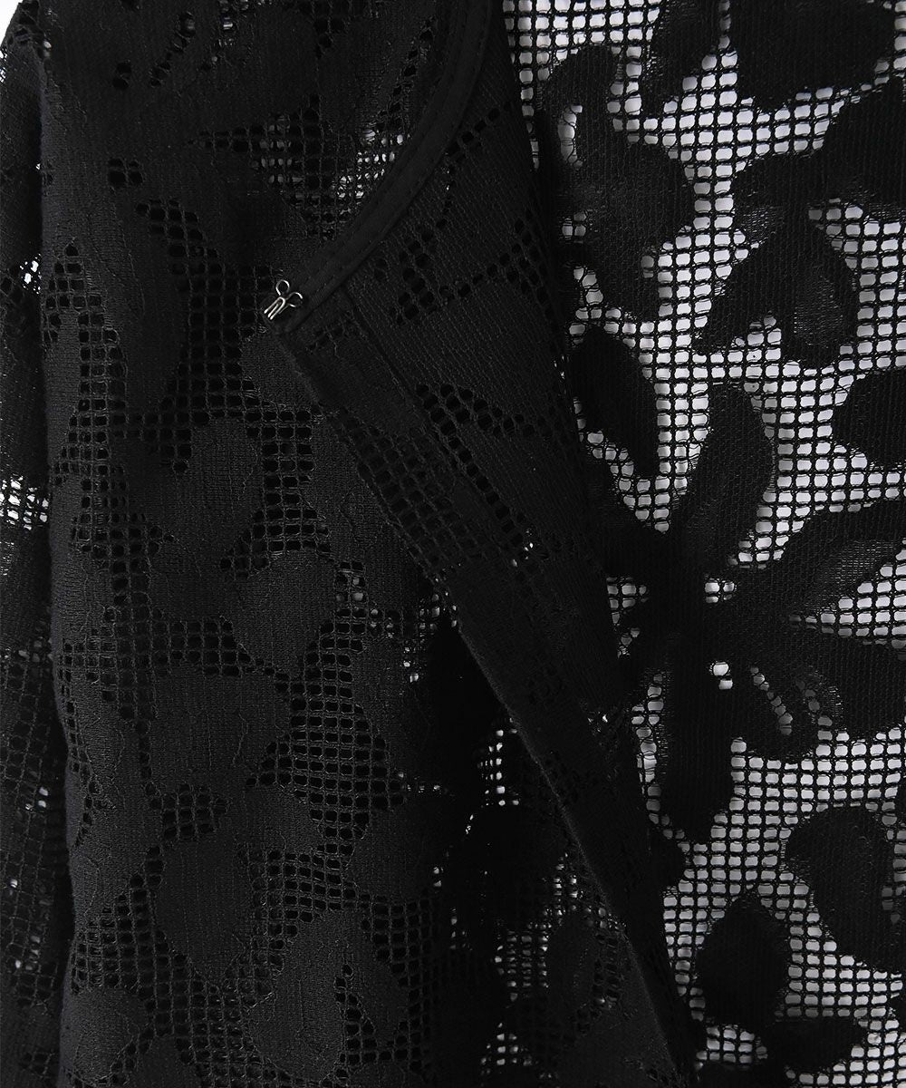 【SALE】EMBROIDERY LACE CARDIGAN