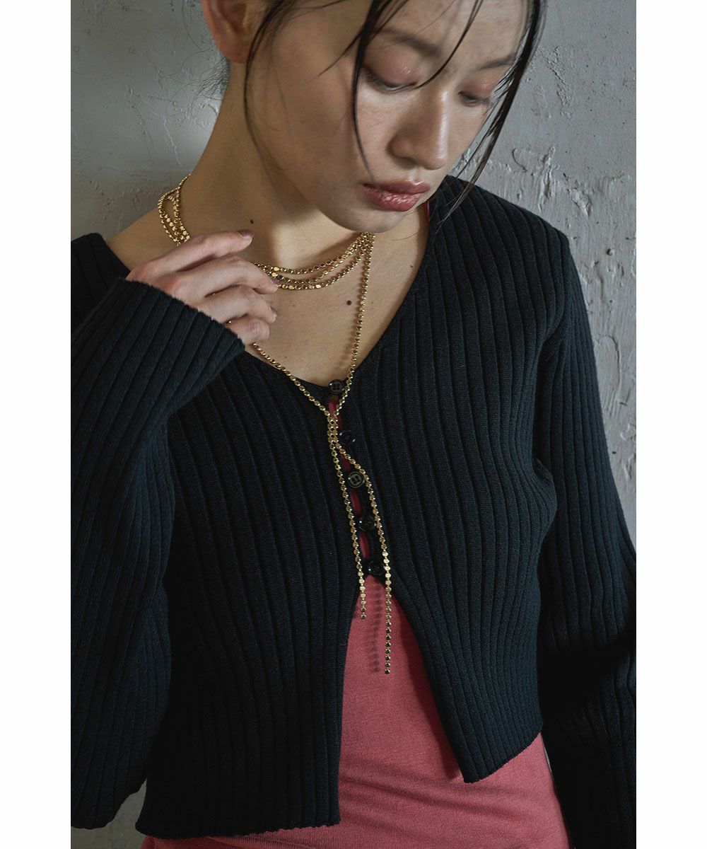 TRIPLE CHAIN NECKLACE