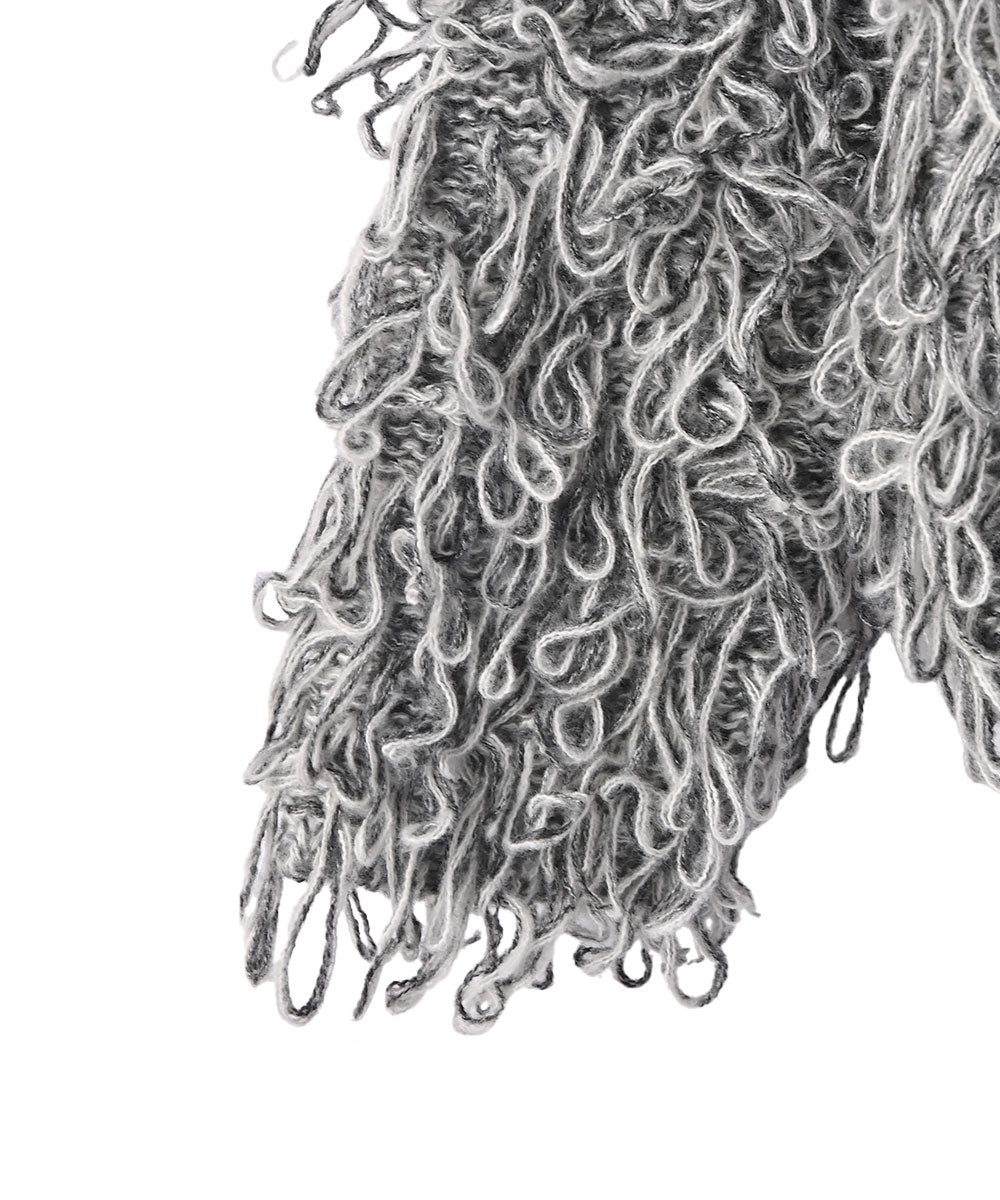 【SALE】MIX LOOP KNIT CARDIGAN