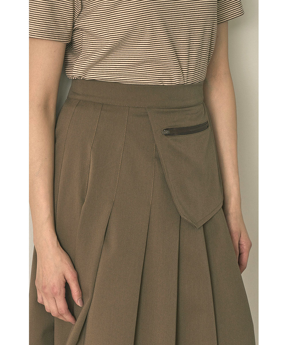 【SALE】POCKET PLEATS SKIRT