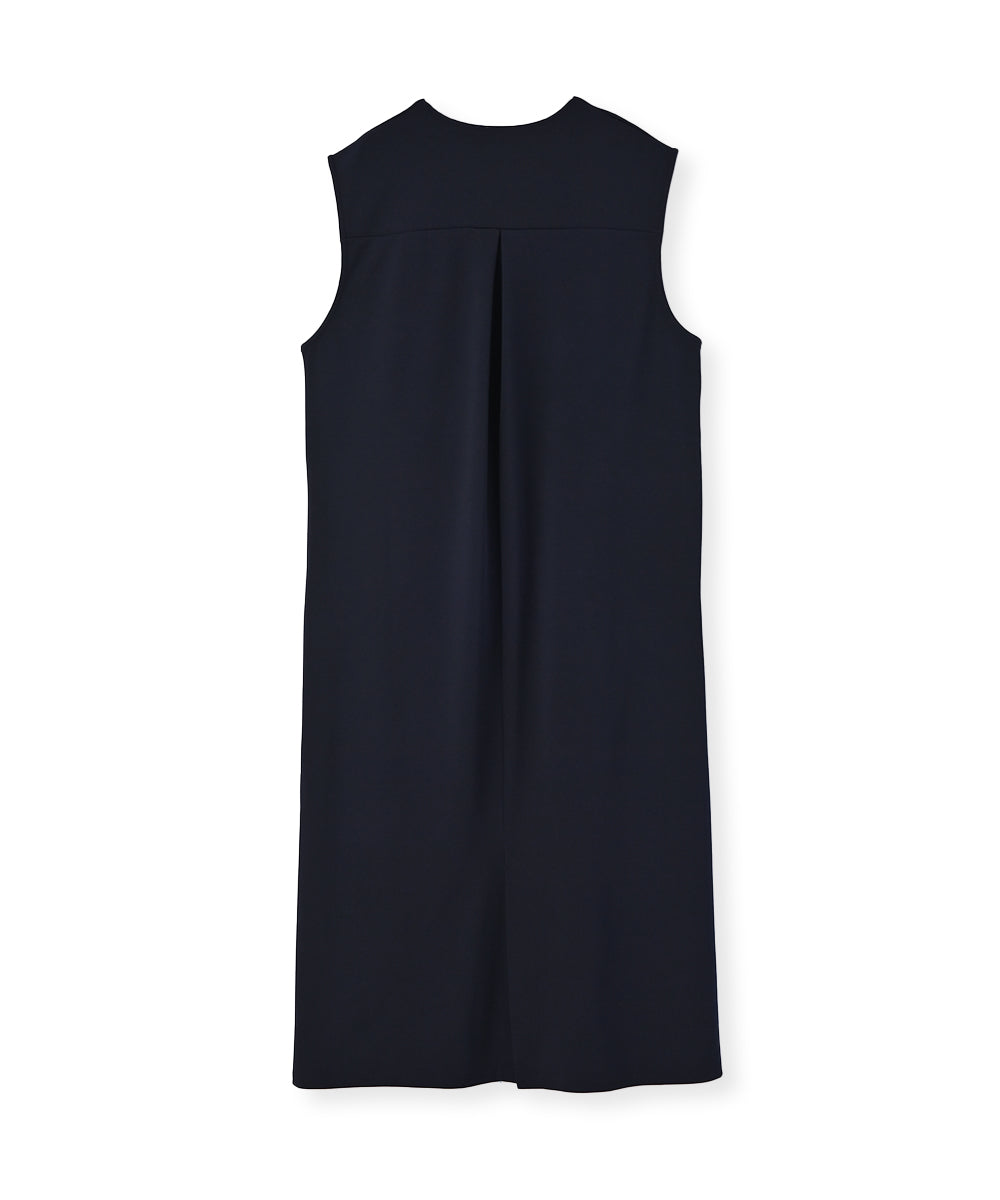 【SALE】FLAP LONG VEST DRESS