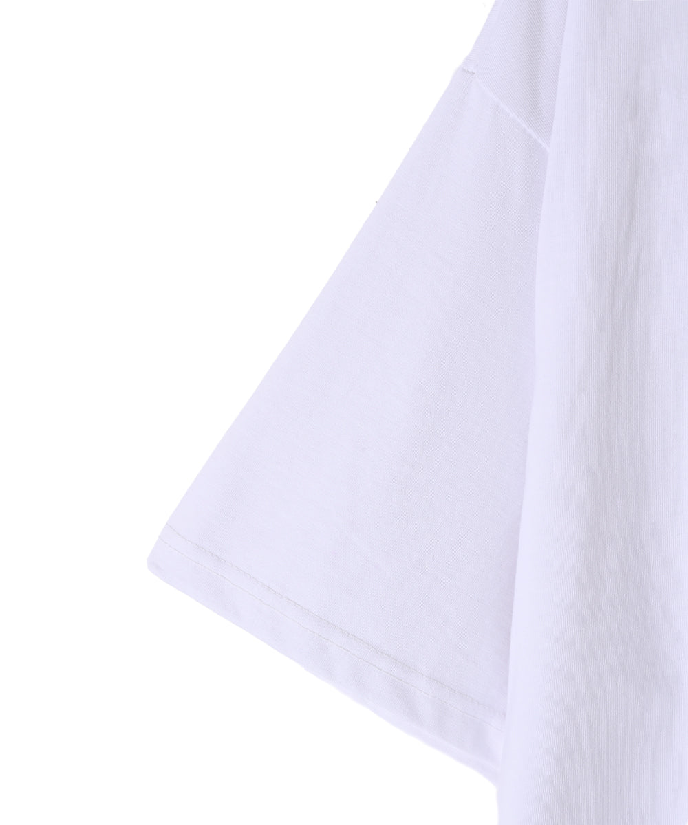 WAIST TIE OVER TEE