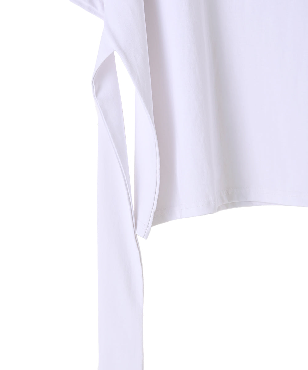 WAIST TIE OVER TEE