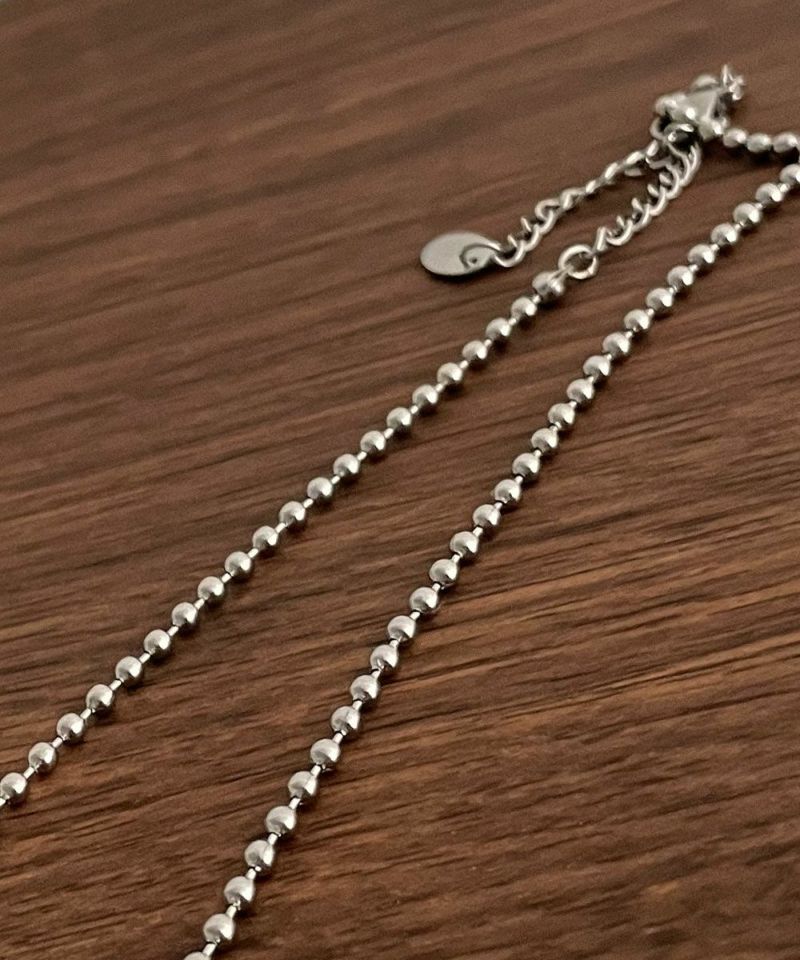 [NICKEL FREE]BALL CHAIN NECKLACE