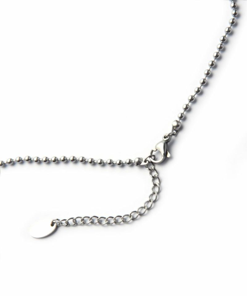 [NICKEL FREE]BALL CHAIN NECKLACE