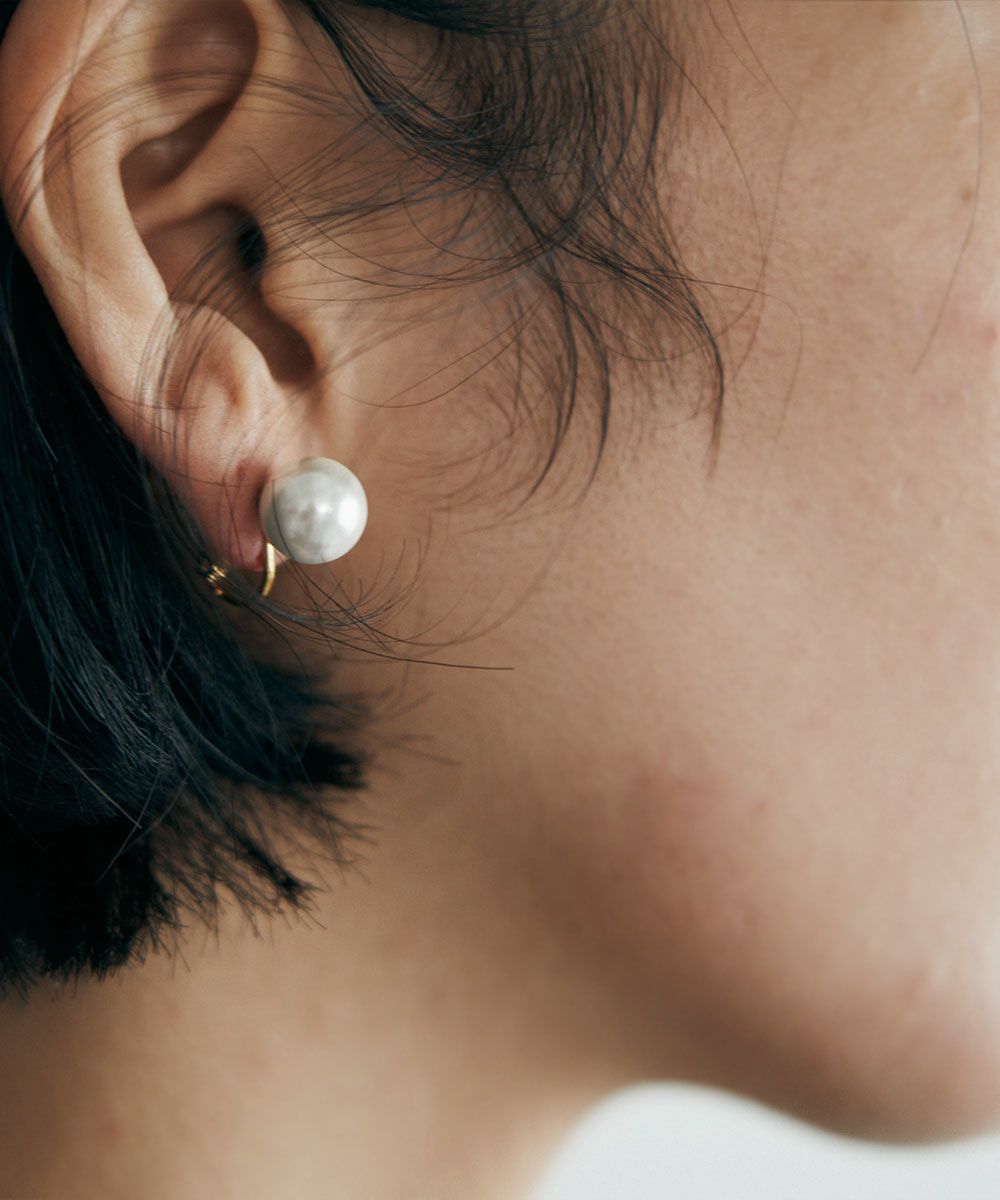 [SURGICAL]PEARL EARRING