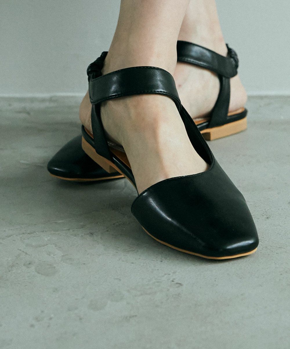 SIDE OPEN STRAP SANDAL[本店限定]