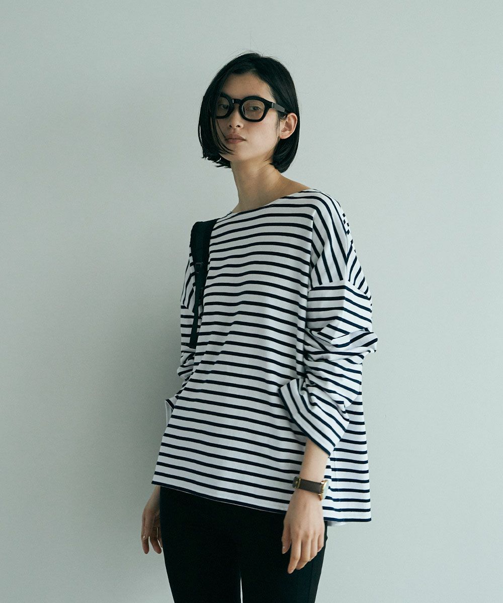 【SALE】FRENCH BORDER TEE (`24)