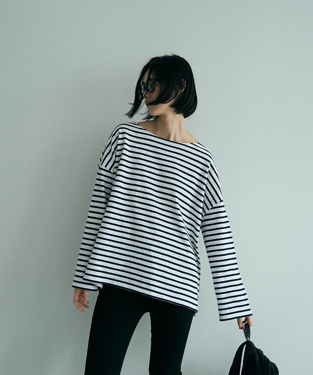 【SALE】FRENCH BORDER TEE (`24)