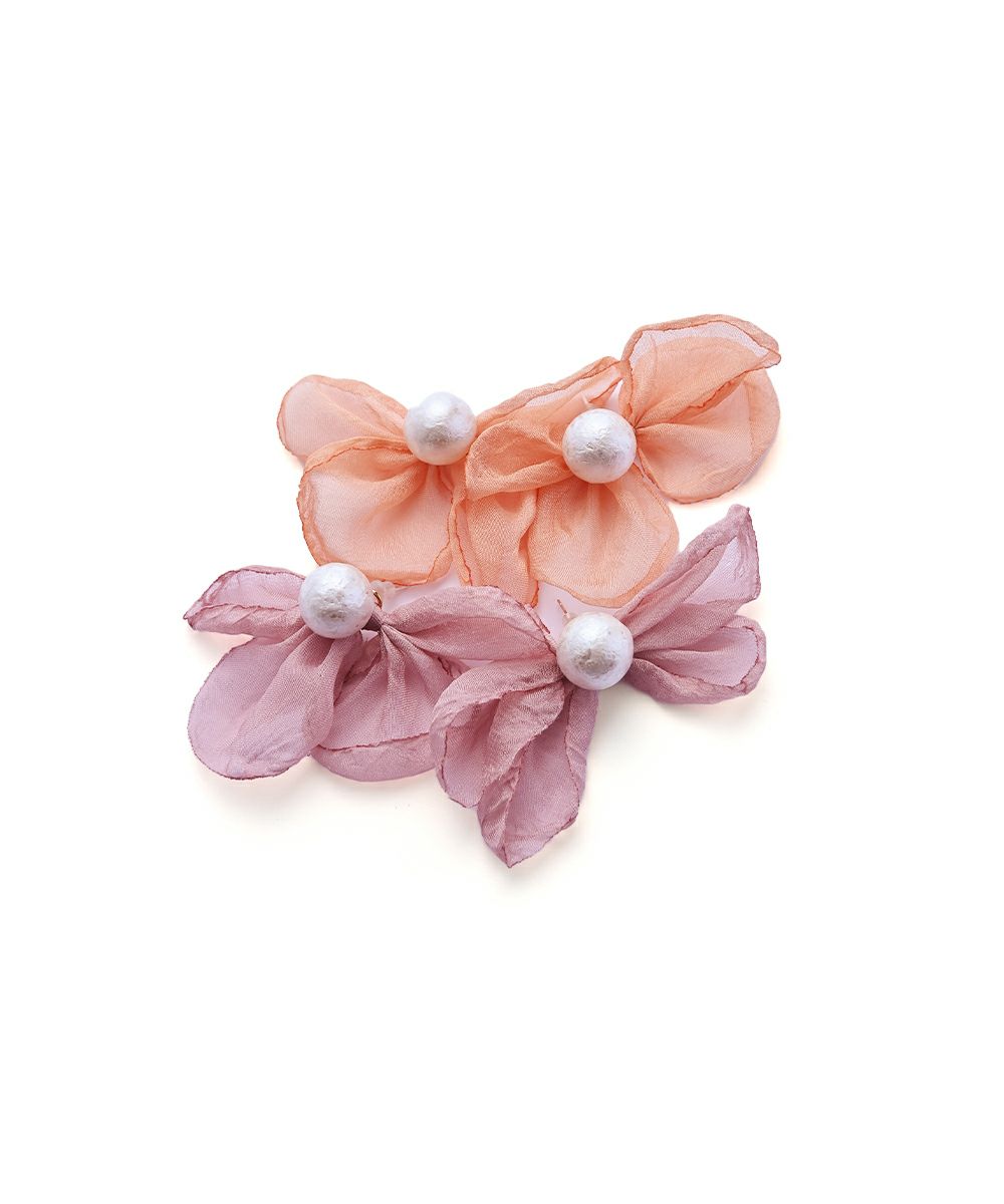 SHEER HALF FLOWER PIERCE