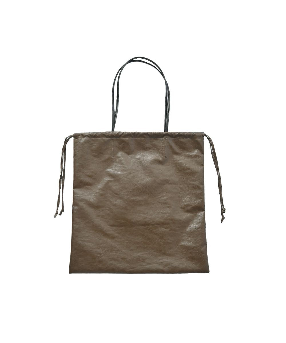 SLIM FAKE TOTE BAG