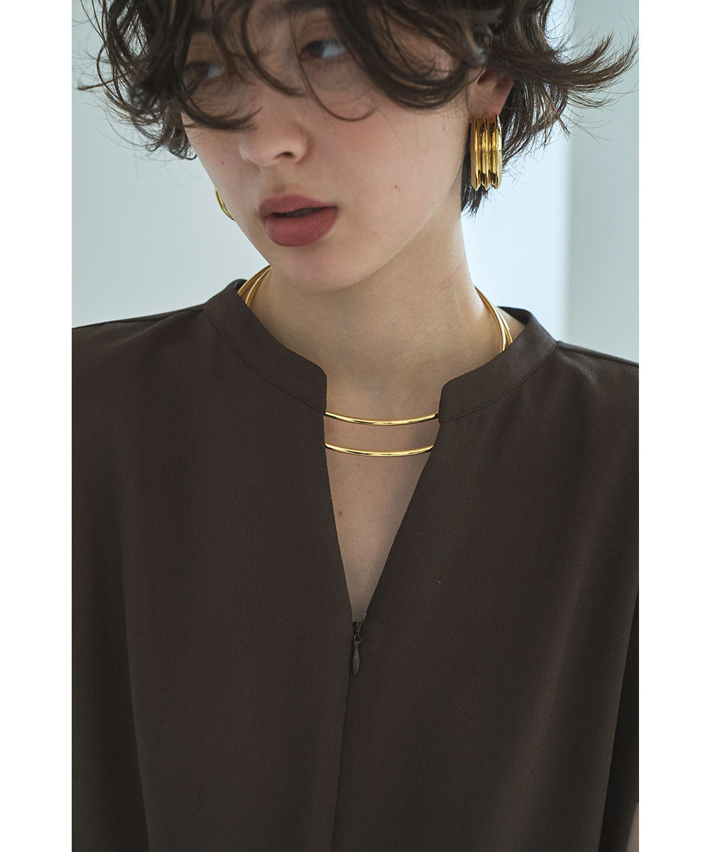 [STAINLESS]DOUBLE NECKCUFF