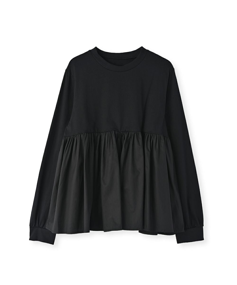 OTONA SWITCHING PEPLUM TEE(24AW)