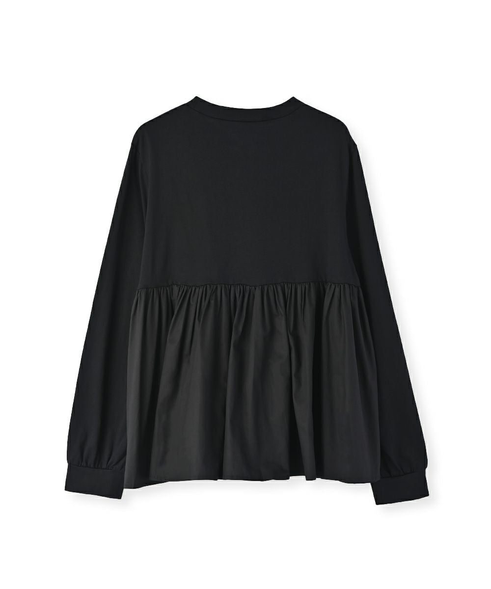 OTONA SWITCHING PEPLUM TEE(24AW)