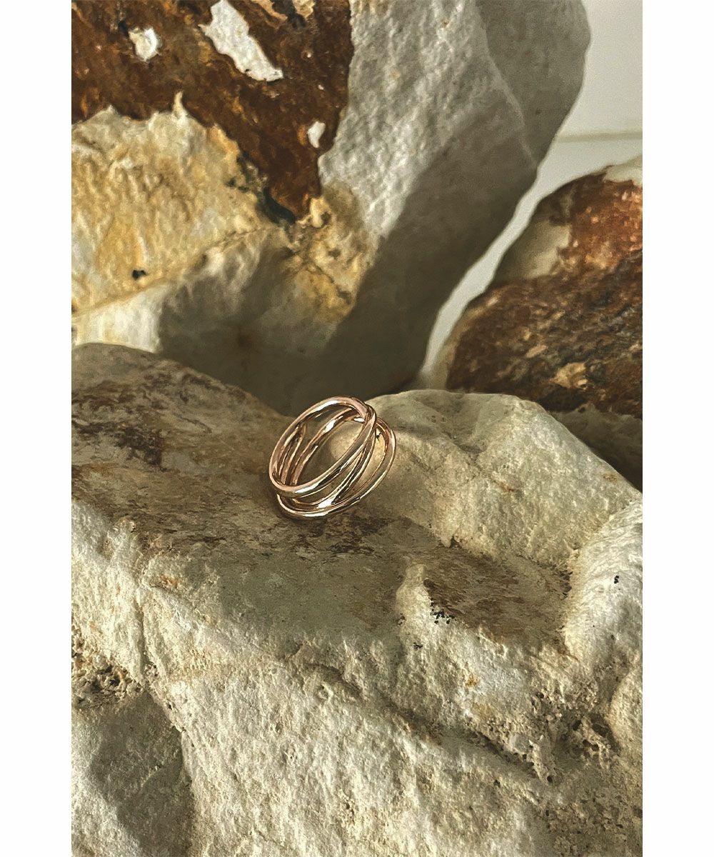 ROSE SILVER RING