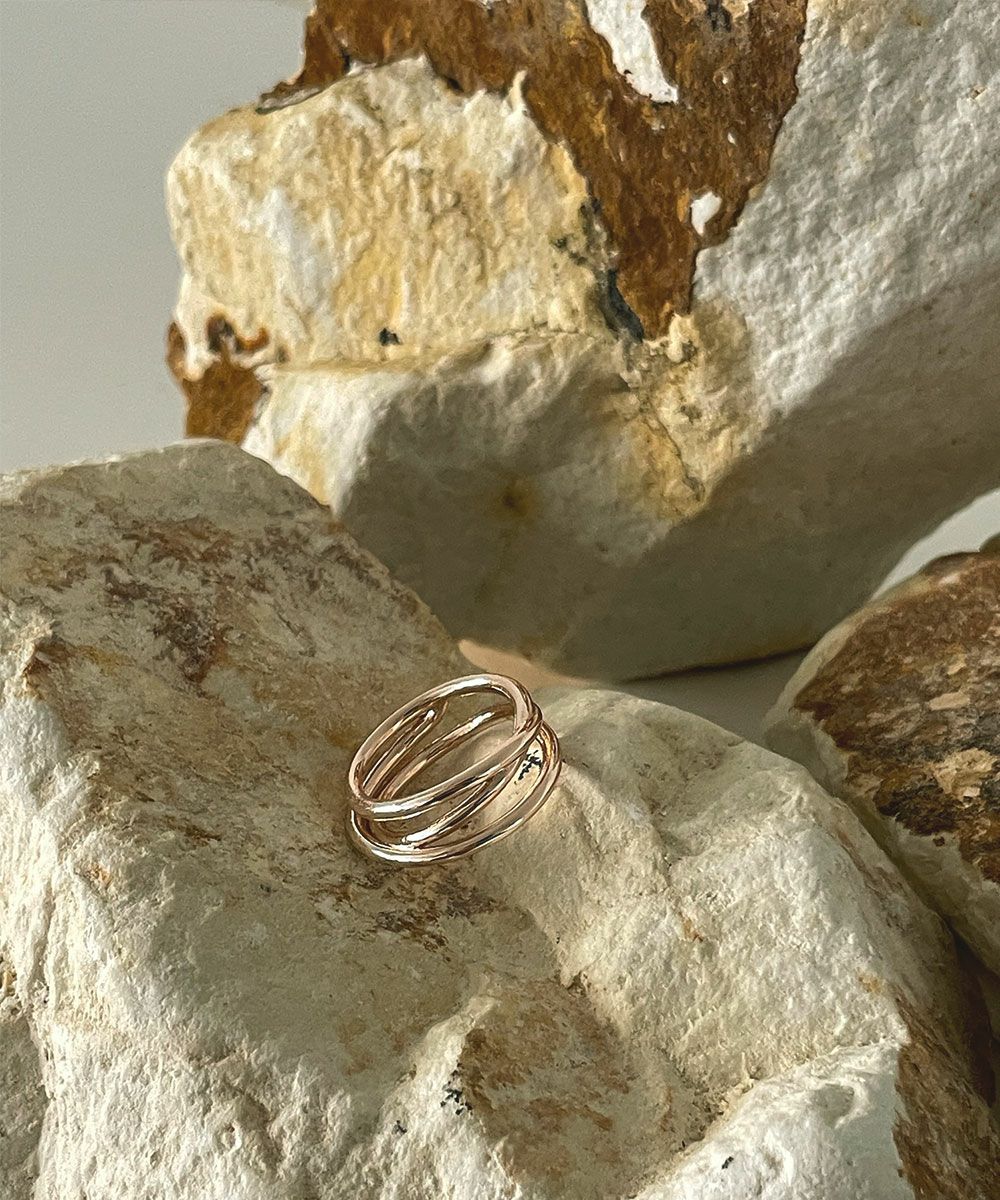 ROSE SILVER RING