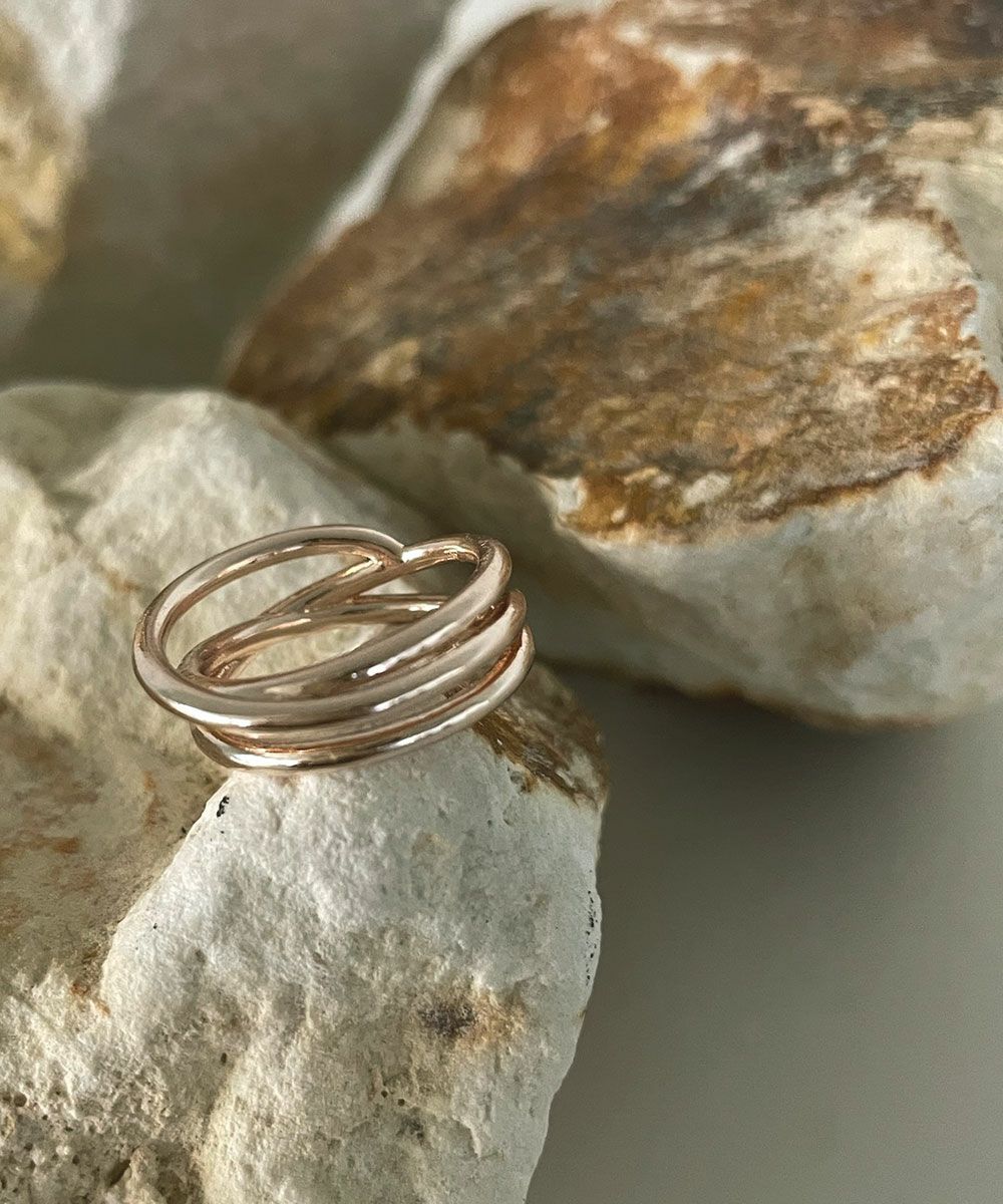 ROSE SILVER RING