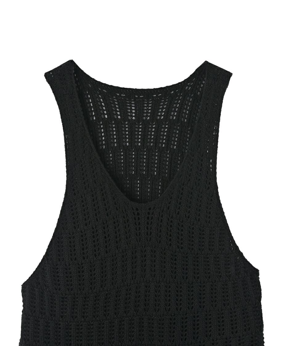 OPENWORK KNIT TUNIC