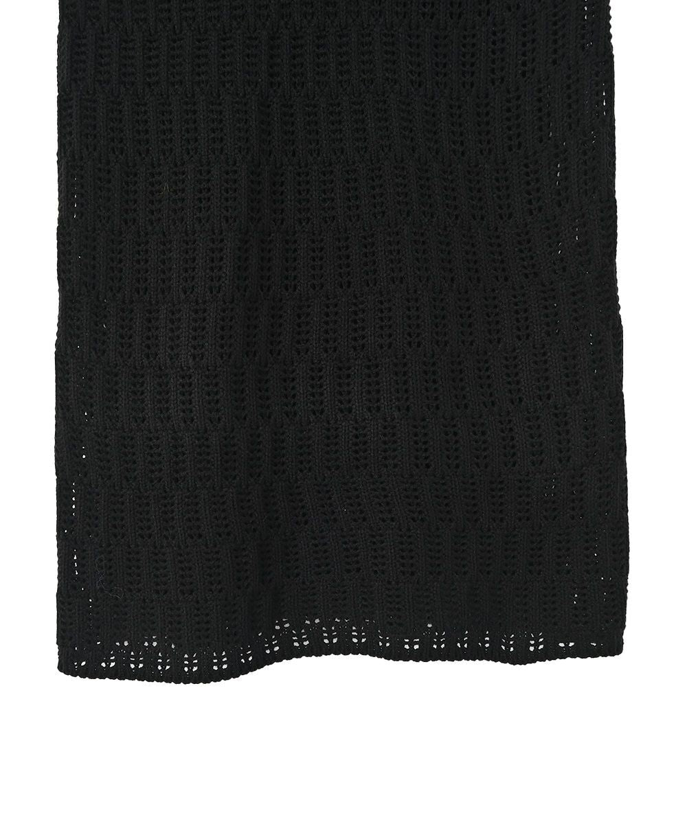 OPENWORK KNIT TUNIC