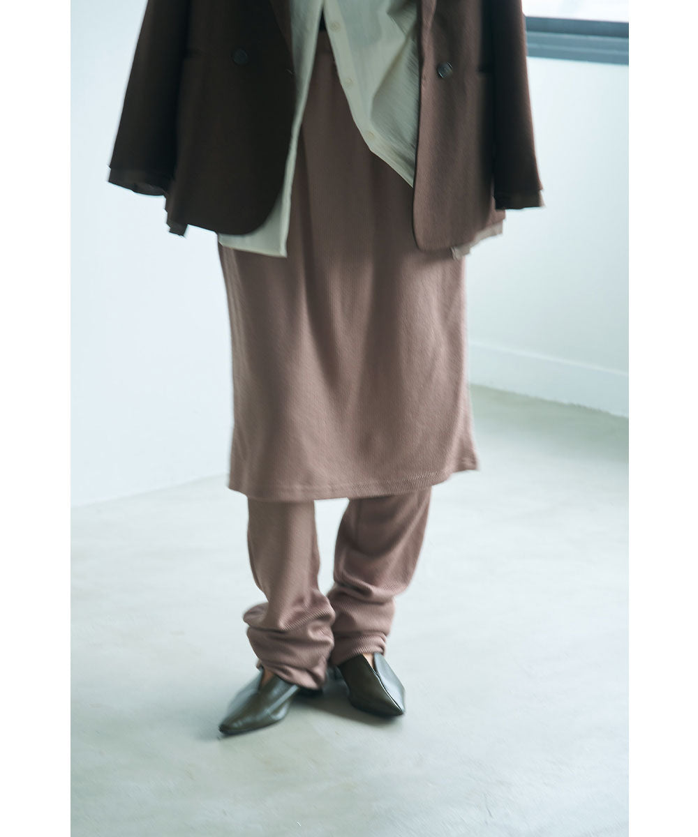【SALE】RIB SKIRT LEGGINGS